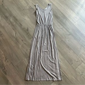 Silver tank dress